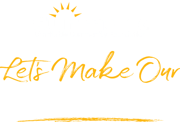 lets make our mark logo